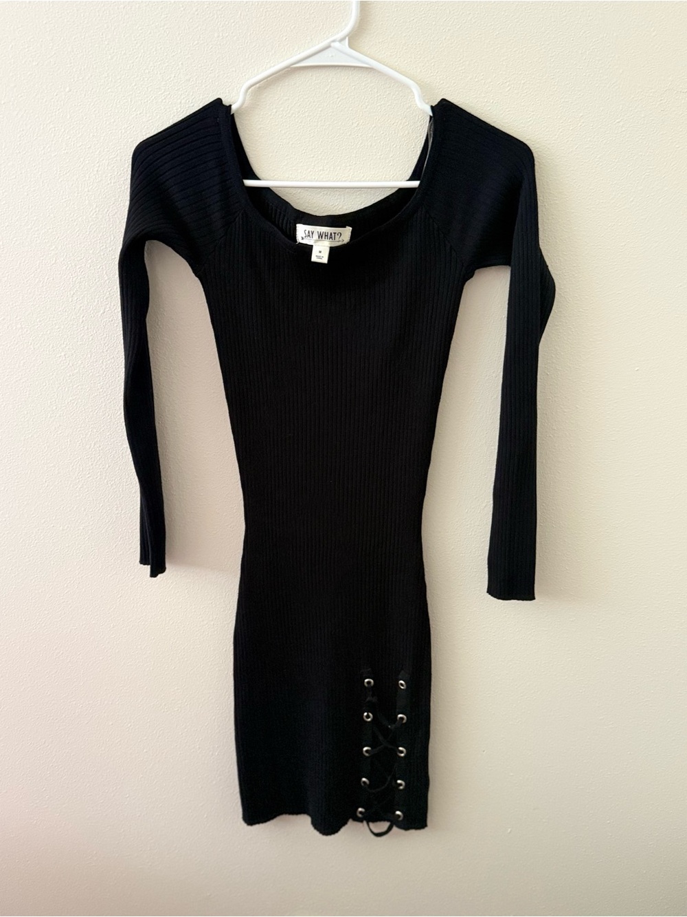 Burgundy and Black Long Sleeve Dress Bundle - Picture 4 of 4